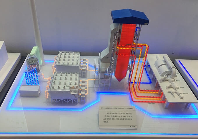 百万千瓦二次再热发电设备模型